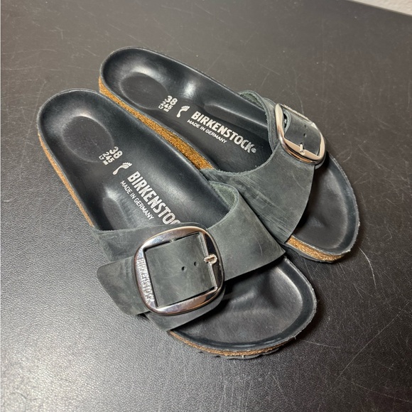 Birkenstock Madrid Big Buckle Slide - Picture 1 of 9